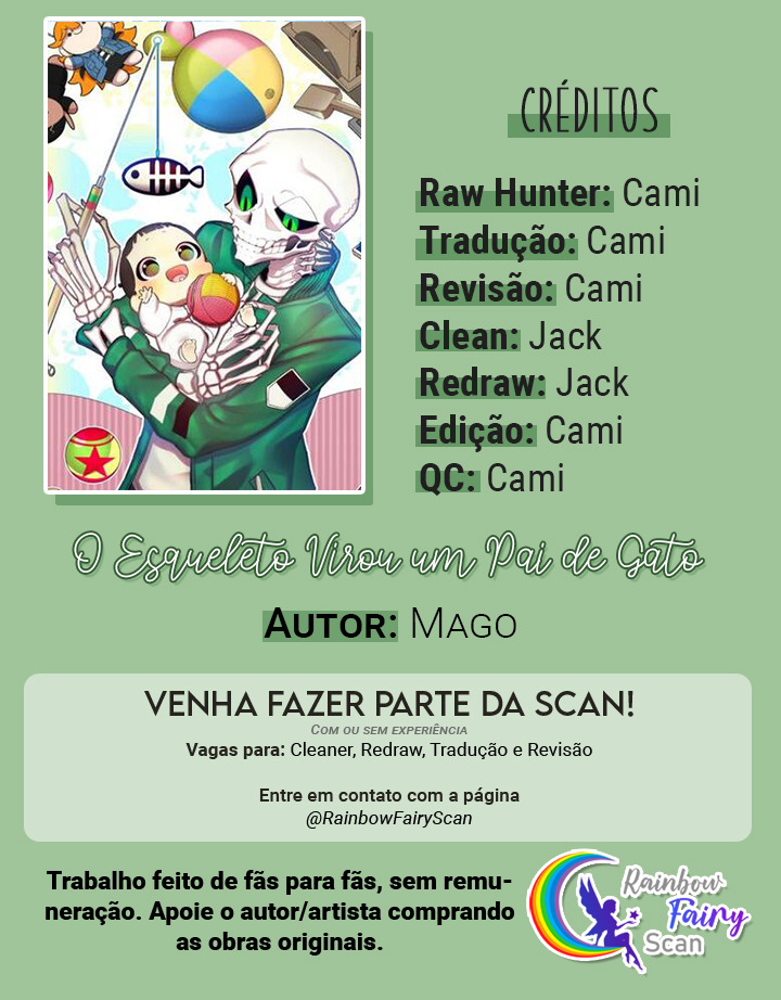 O esqueleto virou um pai de gato-Chapter 61